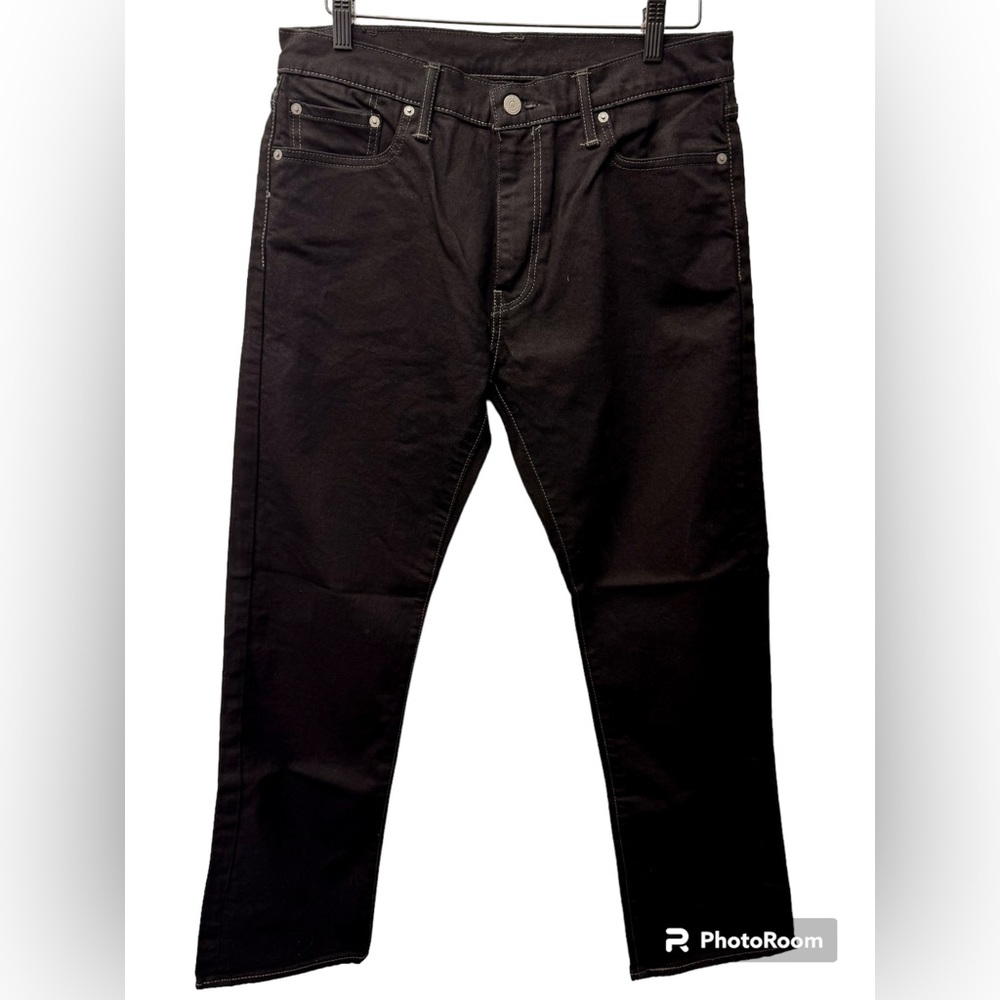 NWOT Levi's 504 Regular Straight Men's Jeans - Mens 33 x 30 - Black
